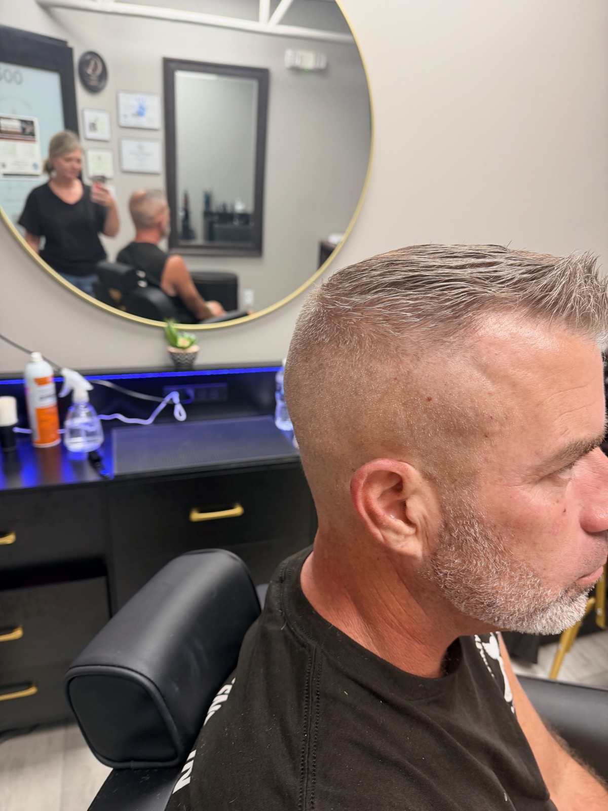 Men's haircut by Amber from the August gallery